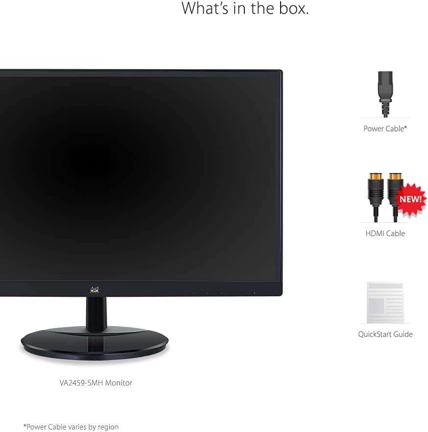 ViewSonic VA2459-SMH 24-Inch 100Hz IPS Monitor