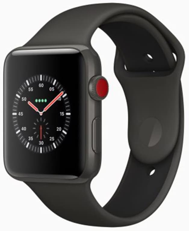 Apple Series 3 42mm GPS + Cellular Watch - Gray Ceramic — main product image