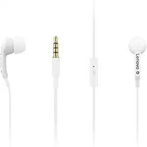 Lenovo GXD0S50938 100 In-Ear Headphones - White