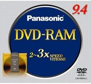 Panasonic LM-HB94LU Disc: 9.4GB DVR Double Sided