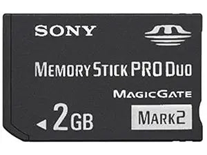 Sony PRO DUO 2GB Memory Stick PSP Mark 2 — main product image