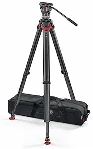 Sachtler ACE XL Fluid Head with Flowtech 75 Carbon Fiber Tripod