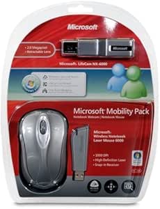 Microsoft 4PL-00001 Mobility Pack Webcam Mouse — main product image