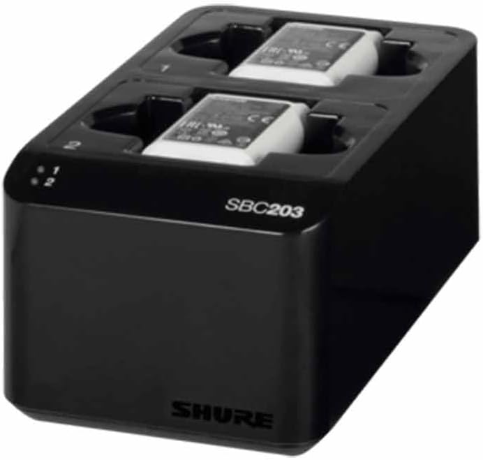 Shure SBC203-US Dual Dock for SLXD Wireless Mics