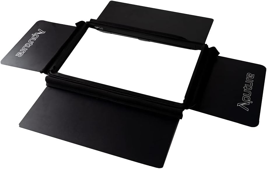 Aputure Nova P300c LED Panel Light Barn Doors