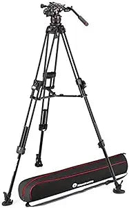 Manfrotto MVK612TWINFAUS Nitrotech 612 Fluid Video Tripod Kit — main product image