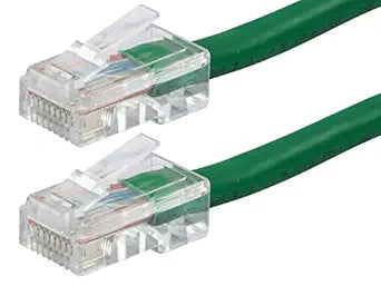 Monoprice 113238 Zeroboot Cat6 Ethernet Cable, 1ft Green — main product image