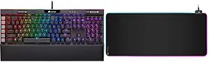 Corsair K95 RGB Platinum XT Gaming Keyboard & MM700 Mouse Pad — main product image