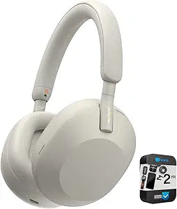Sony CRTE99SNWH1000XM5S Noise Canceling Headphones Bundle