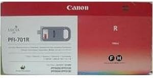 Canon PFI701R 700mL Red Ink Cartridge — main product image