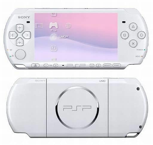 Sony 13306471 PSP Pearl White Bundle