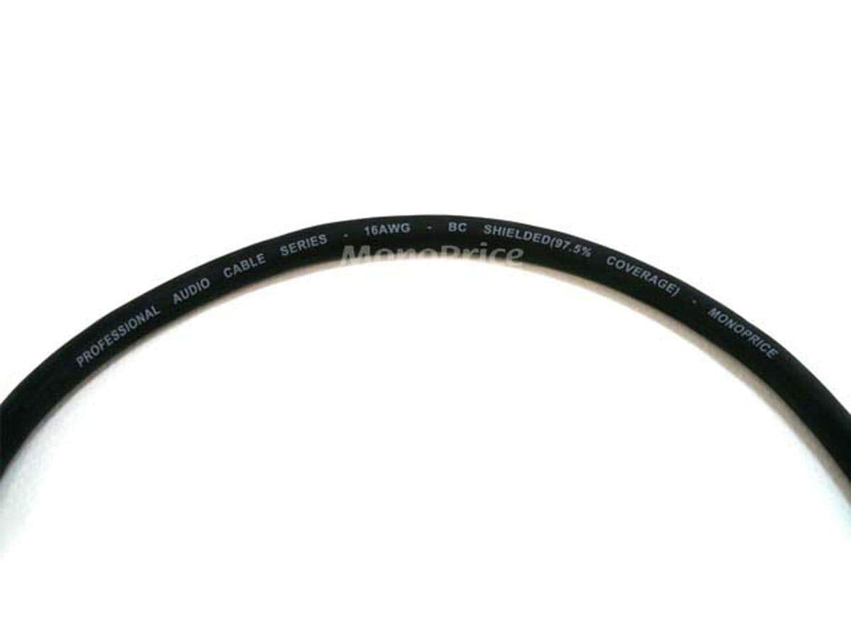 Monoprice 104760 XLR to 1/4" TRS Cable 3ft