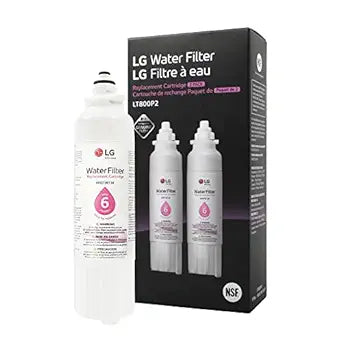 LG LT800P2 Refrigerator Water Filter Replacement 2-Pack — main product image