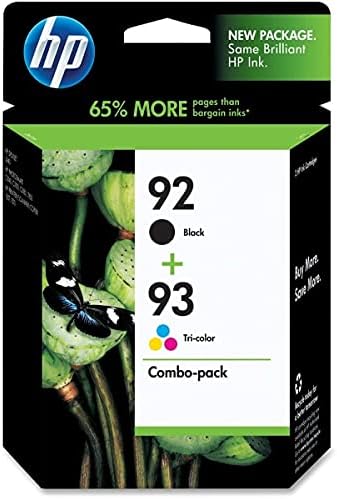 HP C9513FN#140 92/93 Black & Tri-Color Ink Cartridges