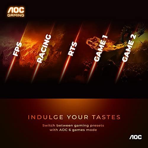 AOC C27G2Z 27" Curved 240Hz 0.5ms FHD FreeSync Gaming Monitor