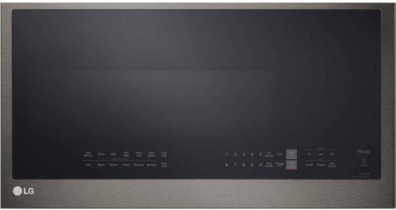 LG MVEL2033D 2.0 Cu. Ft. Black Stainless Over-the-Range Microwave — main product image