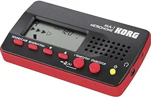 Korg MA1RD Visual Beat Metronome: Red, Portable Rhythm Trainer