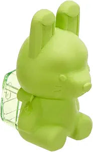 Westcott E-66064 00 Rabbit 3D Eraser Sharpener Green — main product image