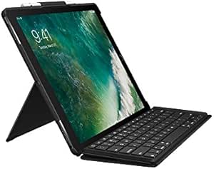Logitech 920-008371 Slim Combo iPad Keyboard UK English