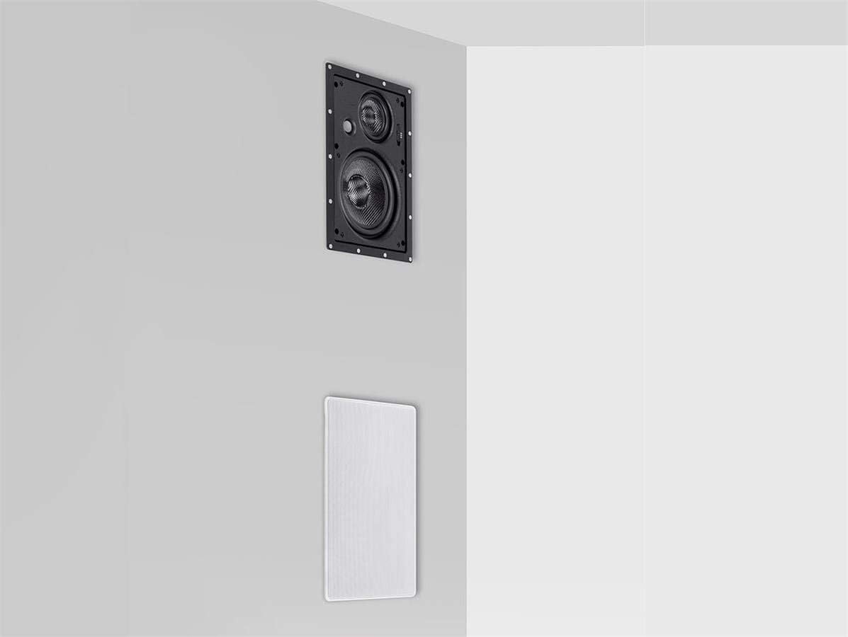 Monoprice 134199 Carbon Fiber In-Wall Speakers 6.5-Inch Pair