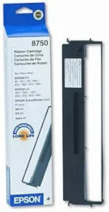 Epson 8750 Black Ribbon Cartridge — main product image