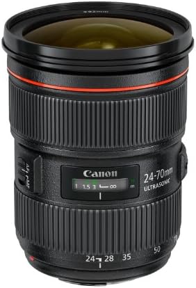 Canon 8014A005-cr EF 24-70mm f/2.8L USM Renewed Lens
