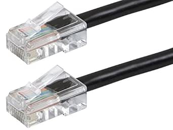 Monoprice 113219 Cat6 Ethernet Cable 0.5ft Black — main product image