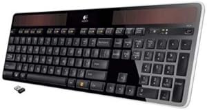 Logitech K750 Solar Wireless Keyboard USB Black