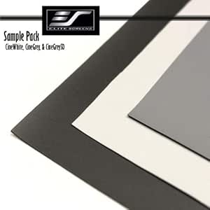Elite Screens SAMPLEPACK3 Projection Screen Material Swatches