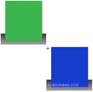 Westcott Photo Basics Dual 9x10' Background Kit - Blue/Green Screen