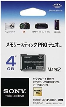 Sony MS-MT4G 4GB Memory Stick Pro Duo Mark2