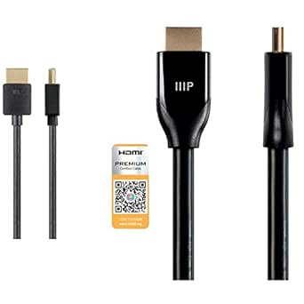 Monoprice 124188 High Speed HDMI Cable - 8 & 10 Feet