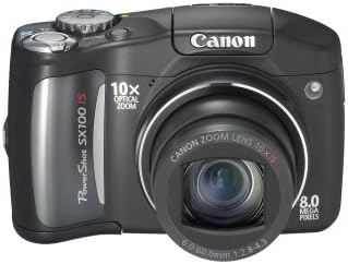 Canon PowerShot SX100IS 8MP 10x Zoom Camera Renewed
