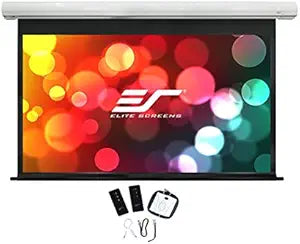 Elite Screens SK100NXW-E24 Saker Motorized Projector Screen — main product image