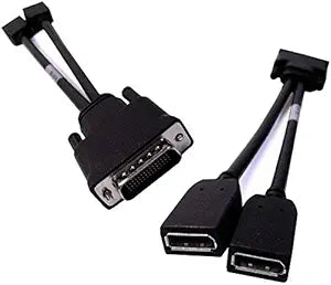 HP 637782-001 DMS-59 to Dual DisplayPort Adapter — main product image