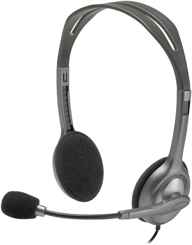 Logitech 2724297232682 Stereo Headset H110 with Noise Cancellation