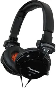 Panasonic RPDJS400K On-Ear Headphones Black — main product image