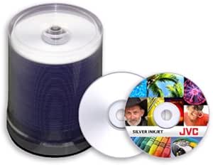 JVC Taiyo Yuden 8X DVD+R Inkjet Printable 600-Count