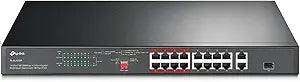 TP-Link TL-SL1218P 16-Port Gigabit PoE+ Switch — main product image