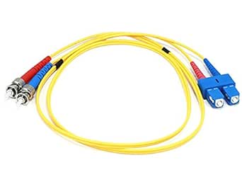 Monoprice 106844 Fiber Optic Cable SC/ST Single Mode 1m