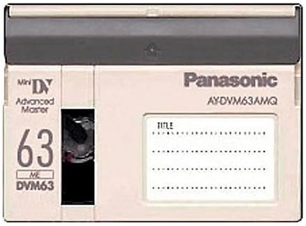 Panasonic AY-DVM63AMQ Professional MiniDV Tape