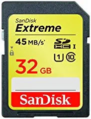 SanDisk Extreme 32GB SDHC Class 10 Memory Card — main product image
