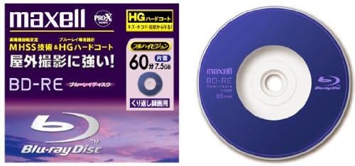Hitachi BDRE60.1P Mini Blu-Ray BD-RE Rewritable Camcorder Disc