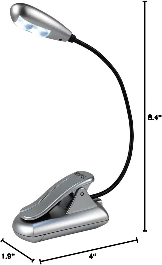 Mighty Bright 40512 XtraFlex2 LED Book Light - Silver