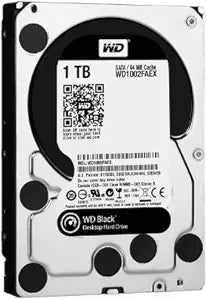 Western Digital WD1002FAEX 1TB Caviar Black HDD — main product image