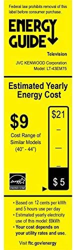 JVC LT 43EM75 43-Inch 1080p LED TV