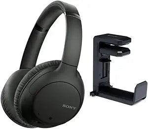Sony WHCH720N Wireless Noise Canceling Headphones Bundle - Black