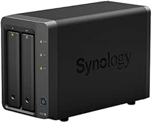 Synology DS215+ 2X4TB NAS DiskStation — main product image