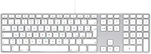 Apple MB110T/B Keyboard with Numeric Keypad Italian