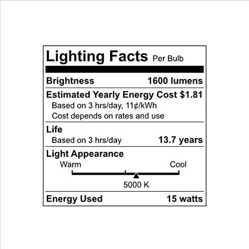 GE Soft White 100W Replacement LED A19 Light Bulbs 4-Pack
